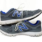 New Balance 550 V4 athletic shoes. Gray with royal blue. Running shoes. Sz 9.5 Photo 6