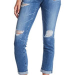 AG Adriano Goldschmied The Stilt Cigarette Roll Up Denim Jeans Photo 0