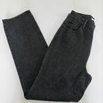 PacSun  Eco Black Back Slash Dad Straight Leg Jeans Size 27 Photo 2