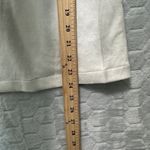 Gretchen Scott Women Ruffle Neck Tunic Top L Light Grey Chic Minimalist Capsule Gray Size M Photo 4