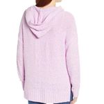 Caslon Hooded Sweater Snap Front Kangaroo Pocket Purple Orchid Women’s Size XL Photo 5