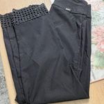 Up Black Size 2 Techno Black Straight Leg With Crochet Bittom Photo 0