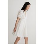 Madewell  Annamarie Mini Linen Blend Dress Size 4 New‎ with Tags Photo 2