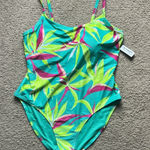 Old Navy  Tropical One Piece Swimsuit Photo 0