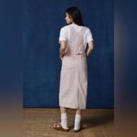 BDG Urban Outfitters Dani Maxi Pink Skirt overalls dress 100% Cotton Size Small Photo 4