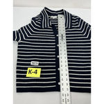 Bagatelle Womans Collection Long Sleeve Button Up Cardigan Sweater XL Navy Photo 6