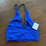 Free People New  electric royal blue bralette top Photo 0
