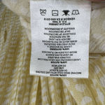 Kiwi & Punch Yellow Romper‎ Ruffle Shoulder Smocked Bodice Size Large New Photo 4