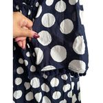 BODEN Blue White Pom Tunic Coverup Dress Size US 2P Photo 3