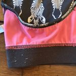 VSX Black and Pink Sports Bra with Racerback Design Size M Photo 3