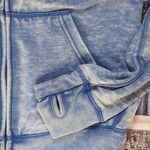 HARLEY Davidson blue hooded zipped lightweight sweatshirt jacket size small Photo 1