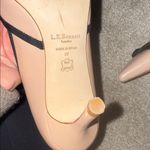 LK Bennett Beige Heels with Black Bow Tan Size 6.5 Photo 7