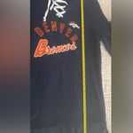 Majestic Denver Broncos NFL Women's Long Sleeve Lace-Up Shirt Size XL EUC Photo 5