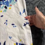 For Cynthia  women’s medium hi low v-neck tunic with pockets 3/4 sleeves floral Photo 3