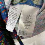 Farm Rio  women MACAW PRINT MINI WRAP DRESS in Blue Multi Photo 6