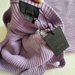 Michael Costello NWT  X Revolve Amari Ribbed dress light purple medium Photo 11