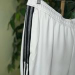 Adidas  Full Length Tapered Leg White and Black NWT Track Pants 2X Photo 1