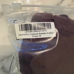 Quince NWOT  Second Skin Crossover Bralette (2-pack) in Brown Cocoa Sz Medium Photo 5