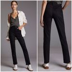 AG Adriano Goldschmied NWT Alexxis Slim Jean in Blackboard Distressed Size 29 Photo 3