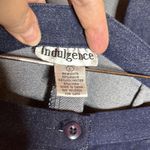 Vintage Indulgence Indigo Blue Jean Vest Pantsuit Size Large Photo 11
