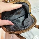 Rafe‎ New York Women's Black Suede Leather Beaded Rhinestone Evening Purse Bag Photo 8