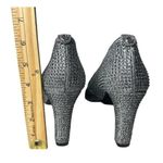 Michael Kors Claire Silver W/Logo Rhinestone size 10 Photo 4