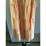 Falls Creek NWOT Falls‎ Creek Women's Peach High Neck Sleeveless Ruffle Midi Dress Size Med Photo 2