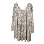 RD Style Floral Print Long‎ Sleeve Tiered Mini  long sleeve romper Cottagecore Boho Chic Photo 1