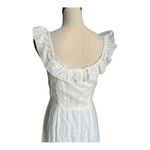 Somedays Lovin  Womens Sky Might Fall Maxi Embroidered Off White Dress Size XS Photo 7