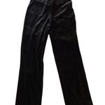 Unique Vintage Vintage AGB Black Velvet Velour Pants Photo 0