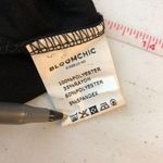 Bloomchic  Floral Mesh Patchwork Ruffle Sleeve Round Neck T-Shirt Black 12 Photo 5