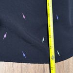 Rails  Rocsi Black Multi Lightning Button Up Long Sleeve Blouse Casual Printed Sm Photo 7