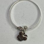 Disney  Alex & Ani Minnie Mouse Silver Charm Bracelet Photo 3