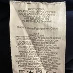 DRY SPORT Lightly Padded Racerback Activewear Tank Top Nautical Navy Size Small White Photo 4