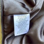 Milly  Black Blazer Jacket with Gold Zipper Accents Size 6 Photo 8