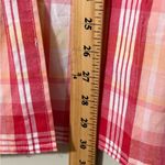 Woman Within  women’s size 14/16 pastel plaid long sleeve button front casual top Photo 1