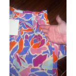 FRNCH NWT  Paris XS Floral Print Midi Skirt‎ Button Front Pockets Photo 4