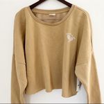 Abound NWT  Tan Cropped Graphic Pullover “Grand Slam” Sweatshirt Sz 3X Photo 3