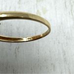 Solid 750 / 18K yellow gold with 8 diamonds, ring, size ~6 Photo 10