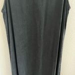 Cut Loose Black Fade Maxi Tank Dress Boho Lagenlook layering Casual Minimalist S Photo 3