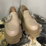 ALOHAS  Anthropologie Trailblazer Platform Crystal Buckle Loafer Photo 6