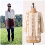 Anthropologie Camellia Lace Blouse. By Gryphon. Small Photo 1