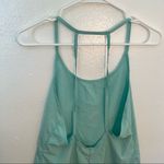 Zella  Athletic Tank Top Teal Blue Mesh Photo 7