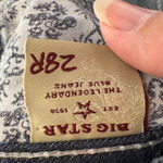 Big star  Kayla Straight Mid Rise Blue Wash Denim Size‎ 28R Photo 7