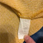 Kayleigh Yellow & White Bow Tie Chevron Top Womens Size M Size M Photo 4