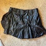 JODIFL  Leather Black Skirt Photo 2