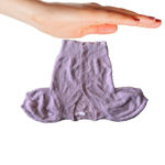 ASTR  the label Light Mauve Fluffy buttons Jacket XS nylon and Acrylique Photo 1