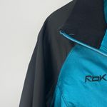 Reebok  Women's Teal Vintage Y2K Jacksonville‎ Jaguars Track Bomber Jacket Size M Photo 4