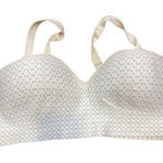 Hanes  size 3XL diamonds cream bra no wire Photo 0