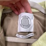 Urban Outfitters Xander Cropped Pale Neon Yellow Vegan Leather Jacket Photo 5